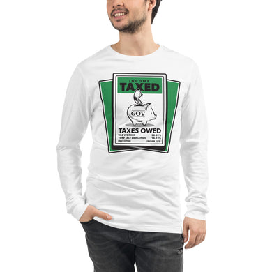 Money Game Taxed Long Sleeve Tee